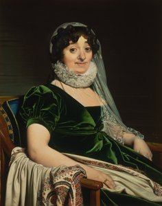 Portret van de gravin van Tournon door Jean Auguste Dominique Ingres